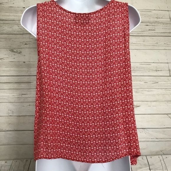 Cynthia Rowley Women’s Sz L Sleeveless Floral Top - Picture 3 of 5